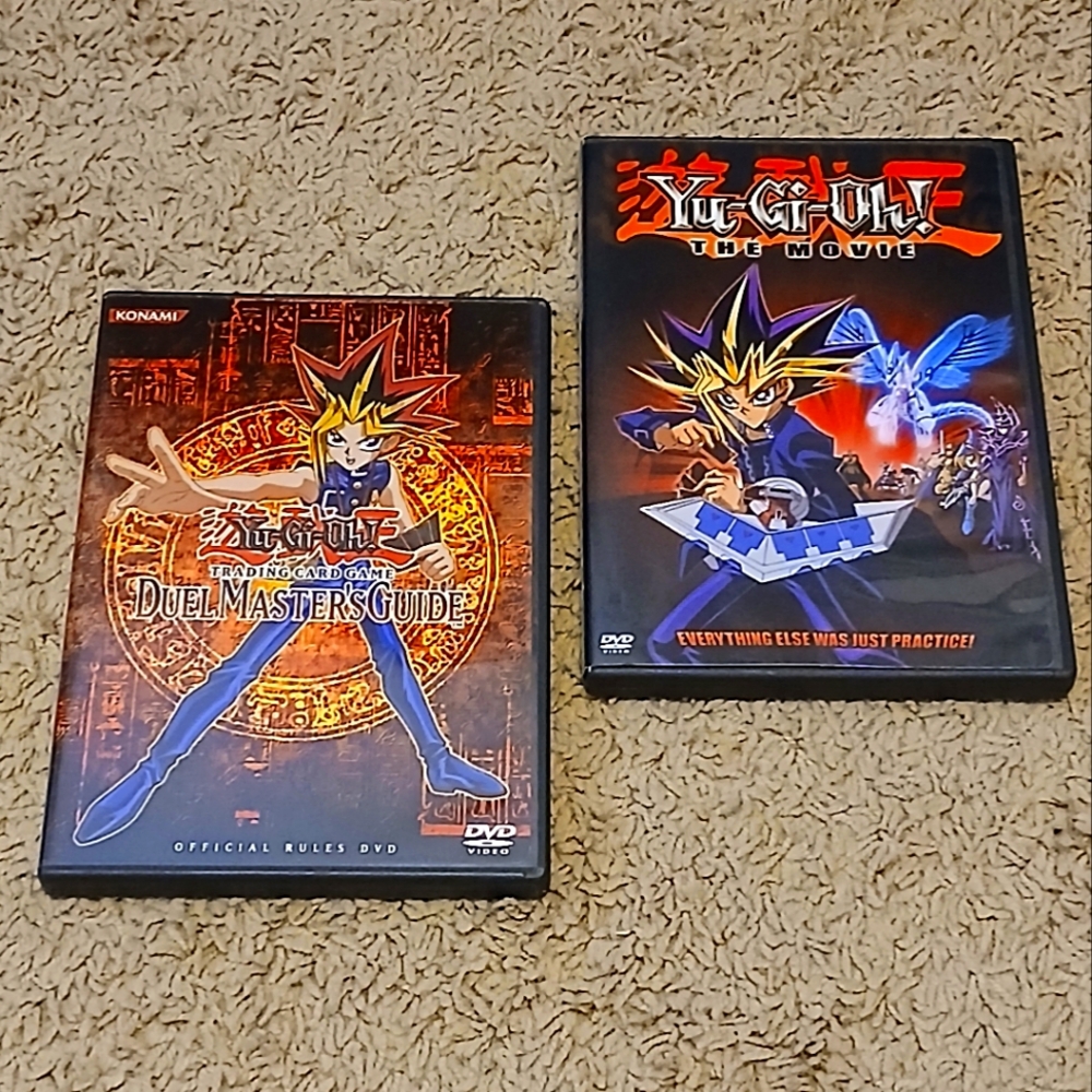 Yu-Gi-Oh! DVDs Bundle (Movie & Trading Card Game)